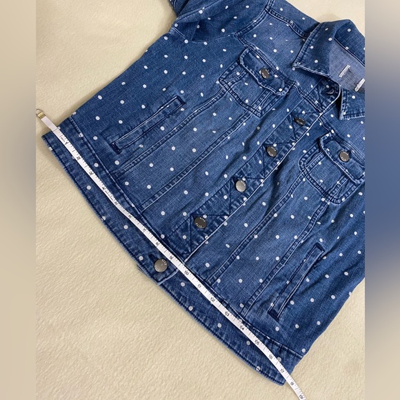 Elle polka dot denim jacket - Picture 9 of 12
